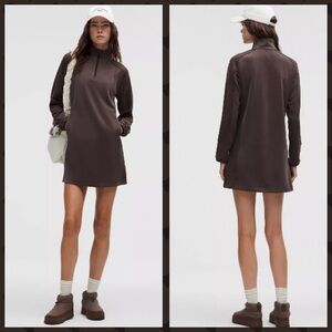 NWOT Lululemon Softstreme Half Zip Mini Dress